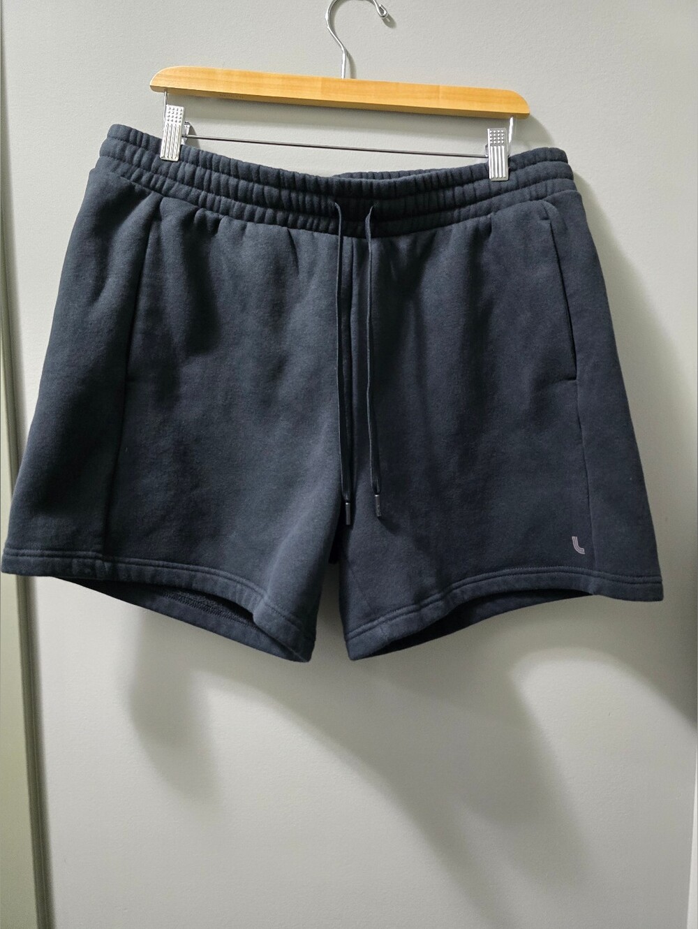 Lole Women's Charcoal Drawstring Lounge Shorts Size XL